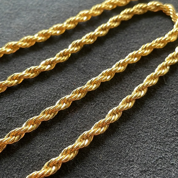 Gold Rope Necklace - Picture 3 of 5